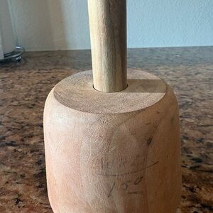 Source Unknown Wooden Kitchen Mallet